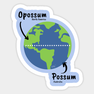 Opossum / Possum Sticker